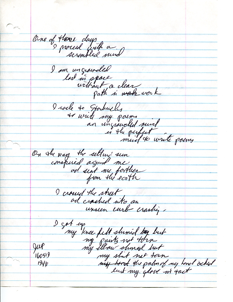 John WorldPeace Poems 2016