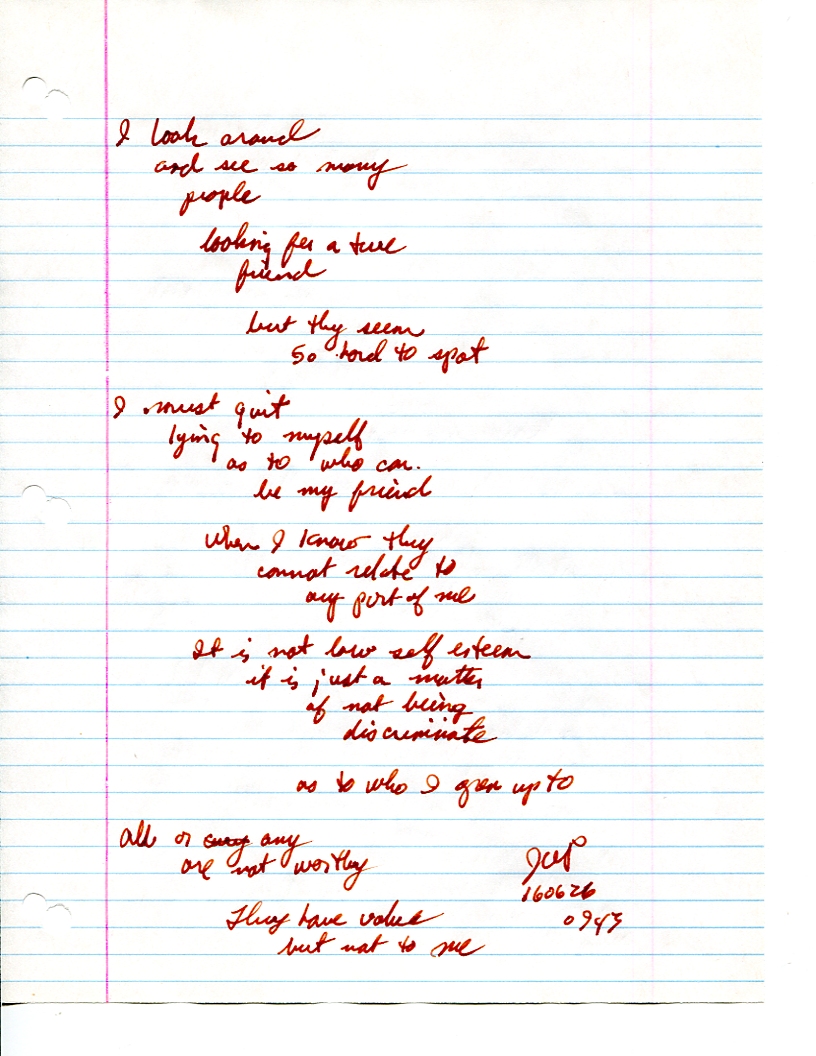 John WorldPeace Poems 2016