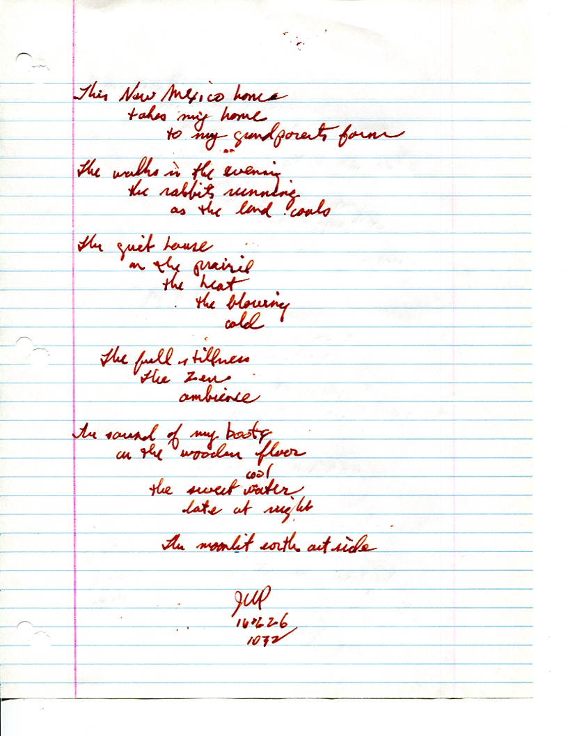 John WorldPeace Poems 2016