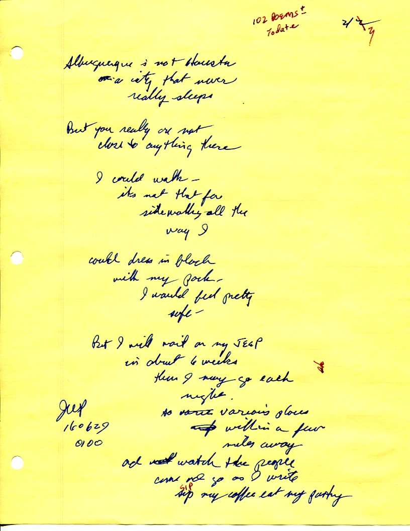 John WorldPeace Poems 2016