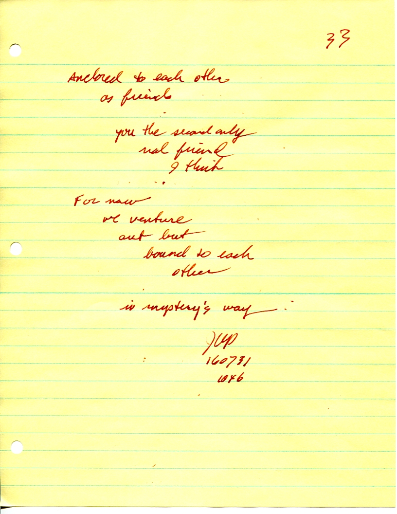 John WorldPeace Poems 2016