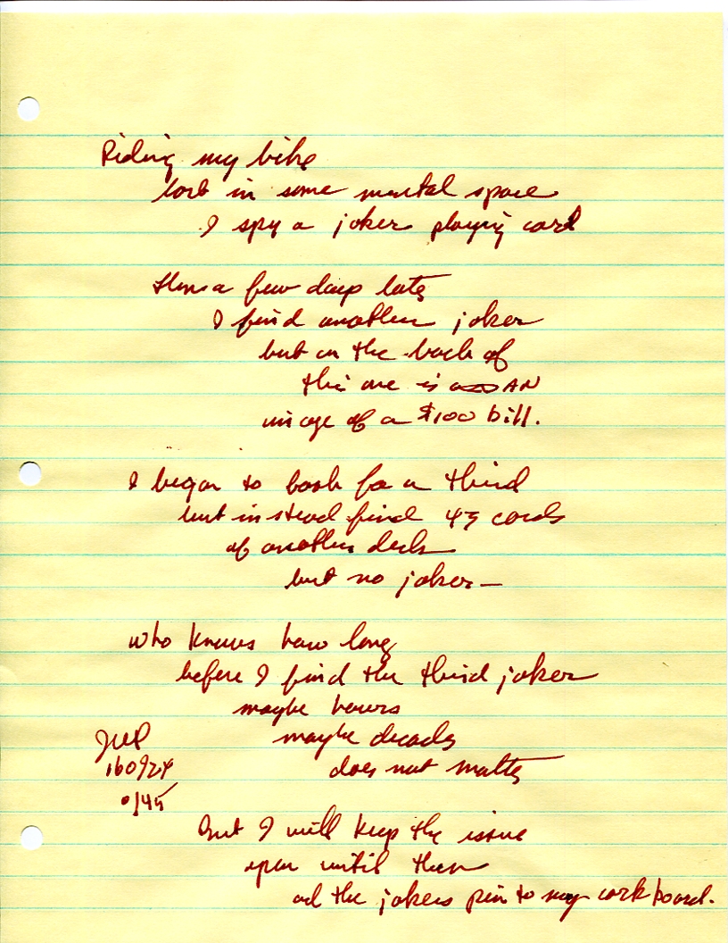 John WorldPeace Poems 2016