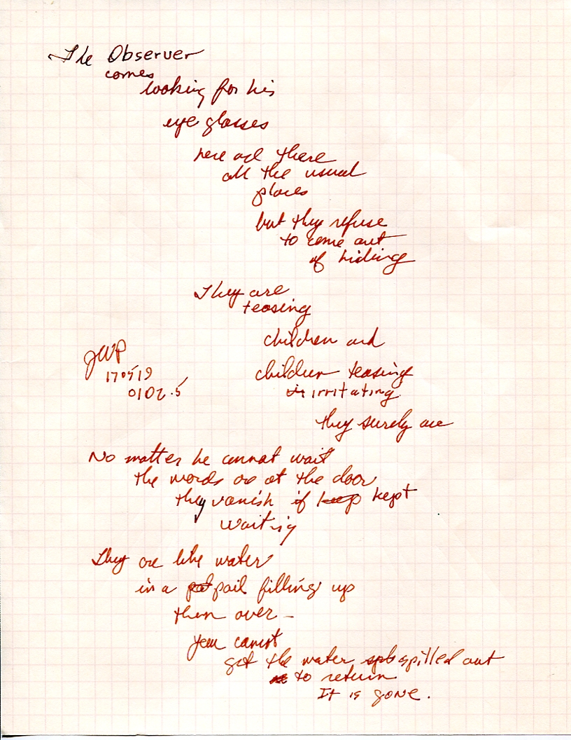 John WorldPeace Poems 2017