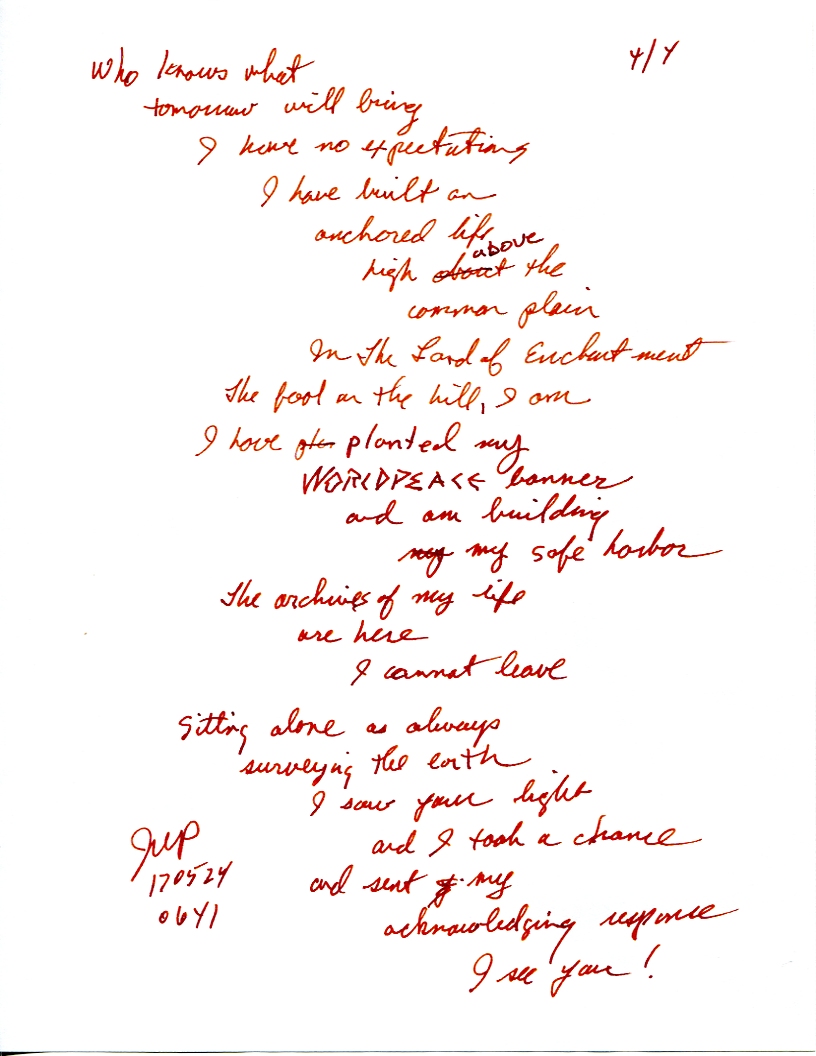 John WorldPeace Poems 2017