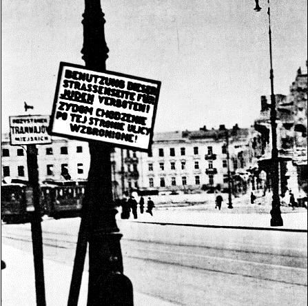 [Segregation of Jews in Warsaw]