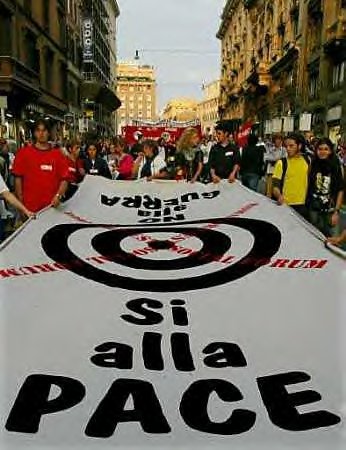 [Italian Peace Protest]