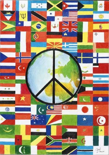 Peace, Peace in the World, World Peace, WorldPeace is one Word.